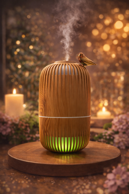 موزّع روائح بتصميم خشبي أنيق