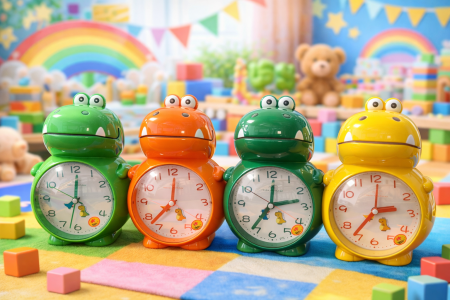 �🐸 ساعات أطفال كرتونية