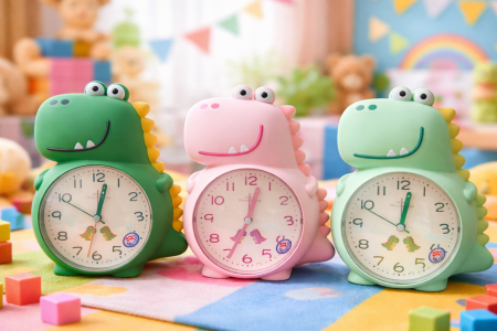 ⏰🦕 ساعة الأطفال الديناصور