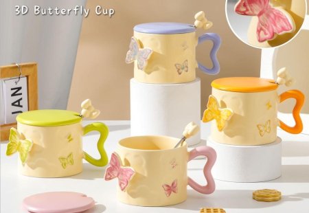 أكواب سيراميك زخرفية فاخرة