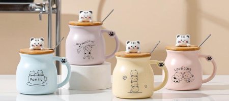 أكواب سيراميك زخرفية فاخرة