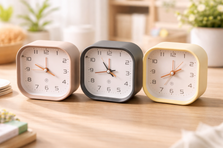 ساعات منبّه ملوّنة