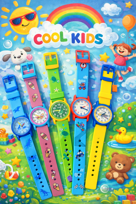 ساعات اطفال ضد الماء من شركه سكيمي