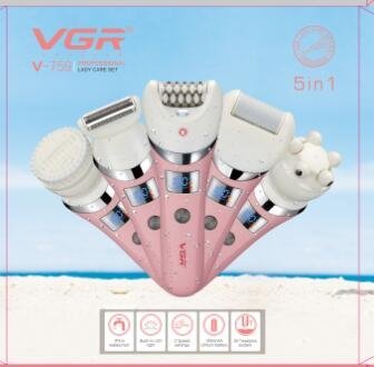 ✨ جهاز إزالة الشعر النسائي VGR – 5×1 ✨