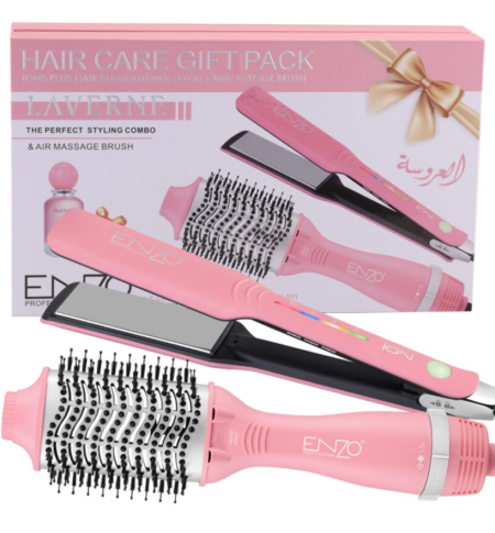 طقم عناية وتصفيف شعر من ENZO❤️