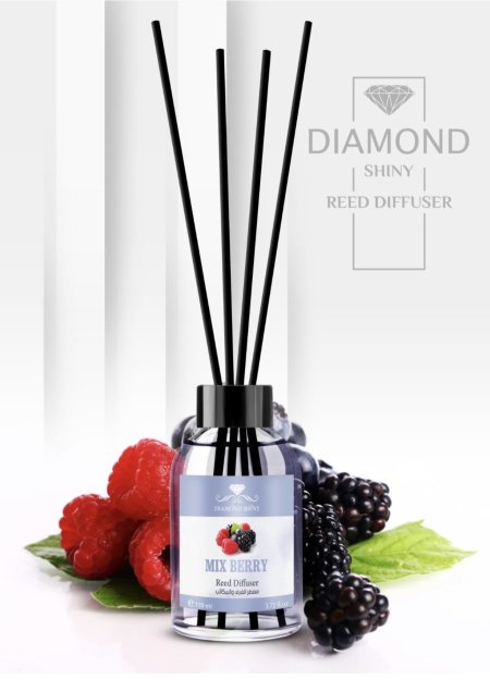 🍓🫐 معطر أعواد التوت المشكّل – Mix Berry | Diamond Shiny