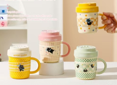 أكواب سيراميك زخرفية فاخرة