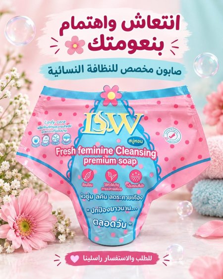 صابون LSWمخصص للنظافه النسائيه